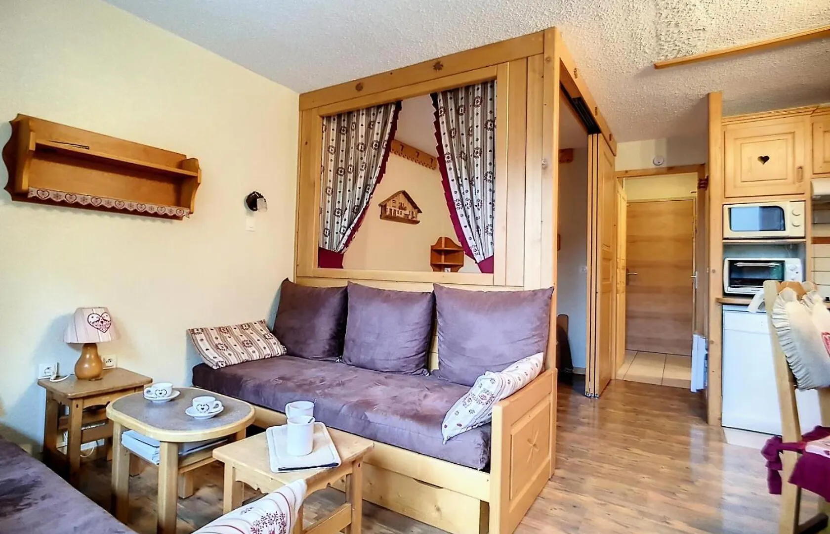 Residence Boedette A - Appartement Confortable - Depart Et Retour Skis Aux Pieds - Balcon Mae-1004 サン・マルタン・ド・ベルヴィル
