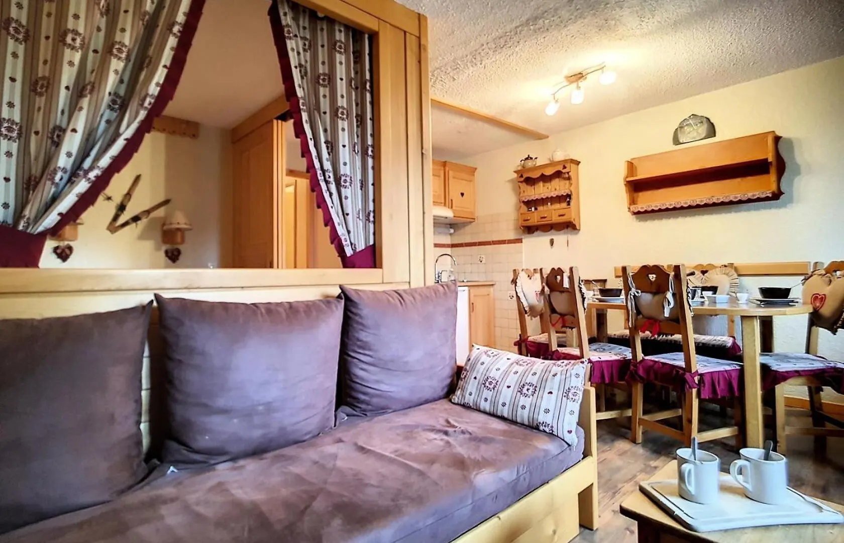 Residence Boedette A - Appartement Confortable - Depart Et Retour Skis Aux Pieds - Balcon Mae-1004 サン・マルタン・ド・ベルヴィル
